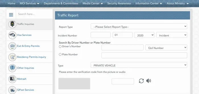 Car Accident in Qatar: Check Report Online