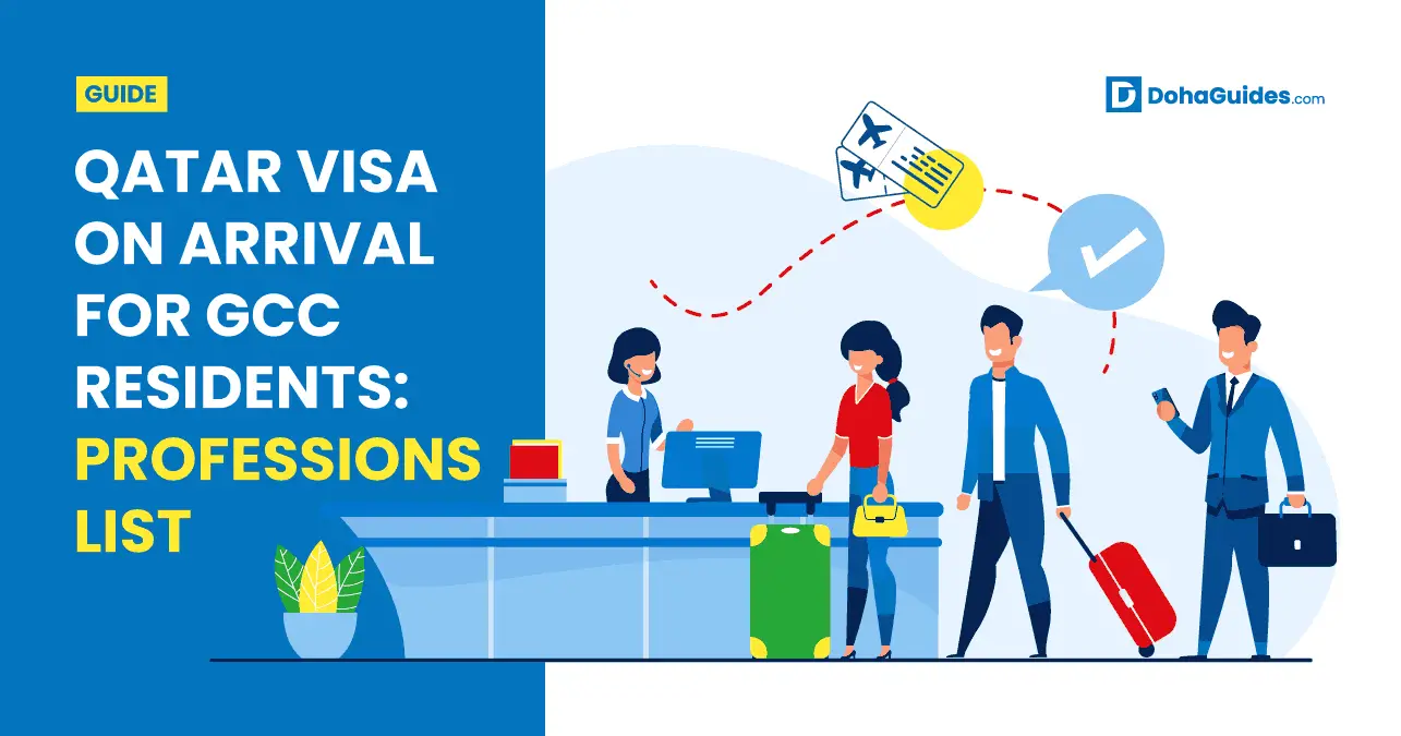 Qatar Visa on Arrival For GCC Residents