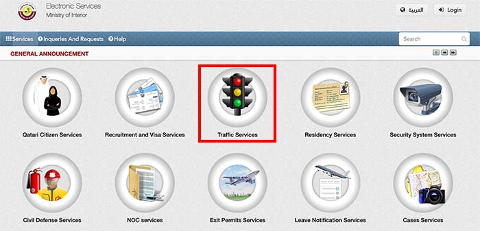 Qatar Driving License Renewal Online Via MOI Website