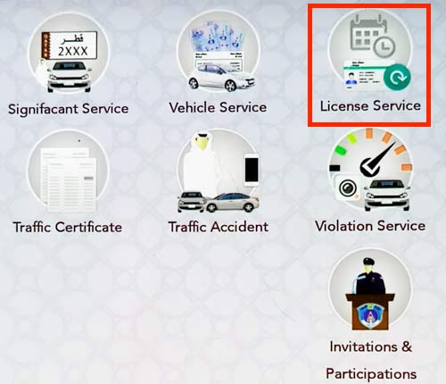 Qatar Driving License Renewal Online Using Metrash  Mobile App