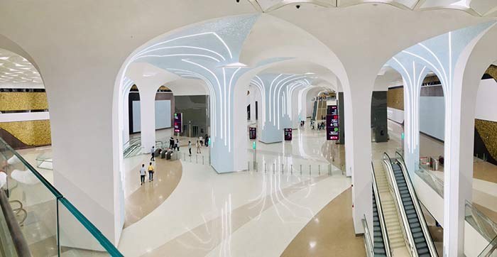 Doha Metro Map, Stations, Timings, Tickets (May 2022) Doha Metro Station