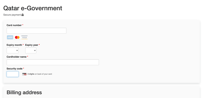 Qatar Health Card Renewal Step 4