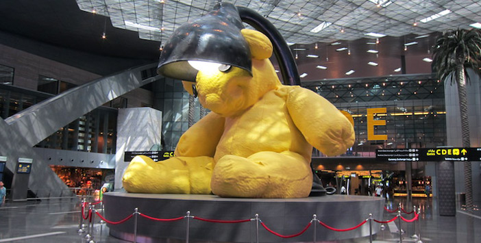 HIA Giant Yellow Teddy