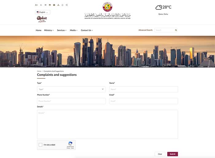 11 Easy Ways To File Labour Complaint in Qatar (2023) Qatar Ministry of Labour Complaint Form Website
