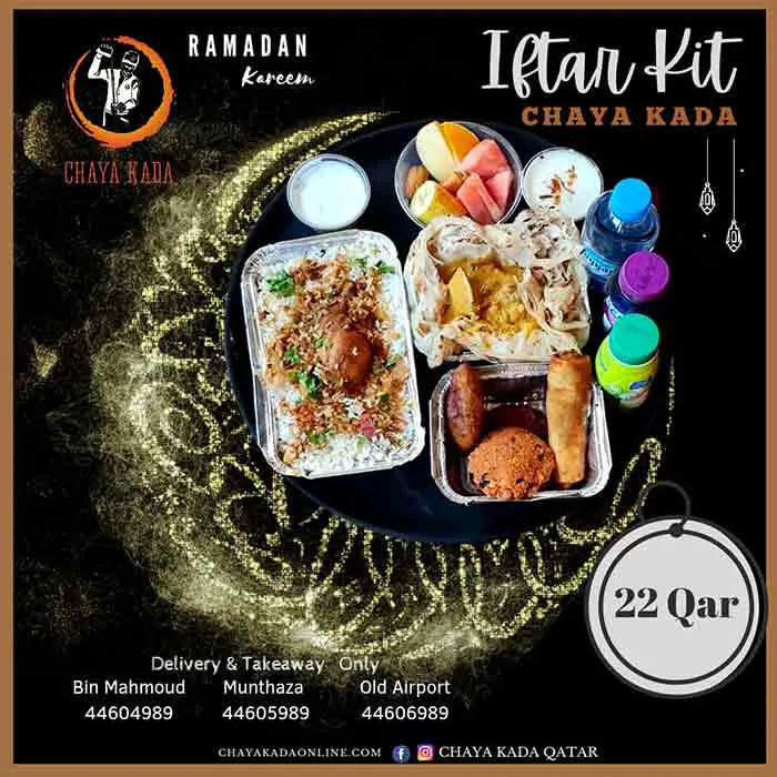 Chaya Kada Restaurant Ramadan 2021 Iftar Deal
