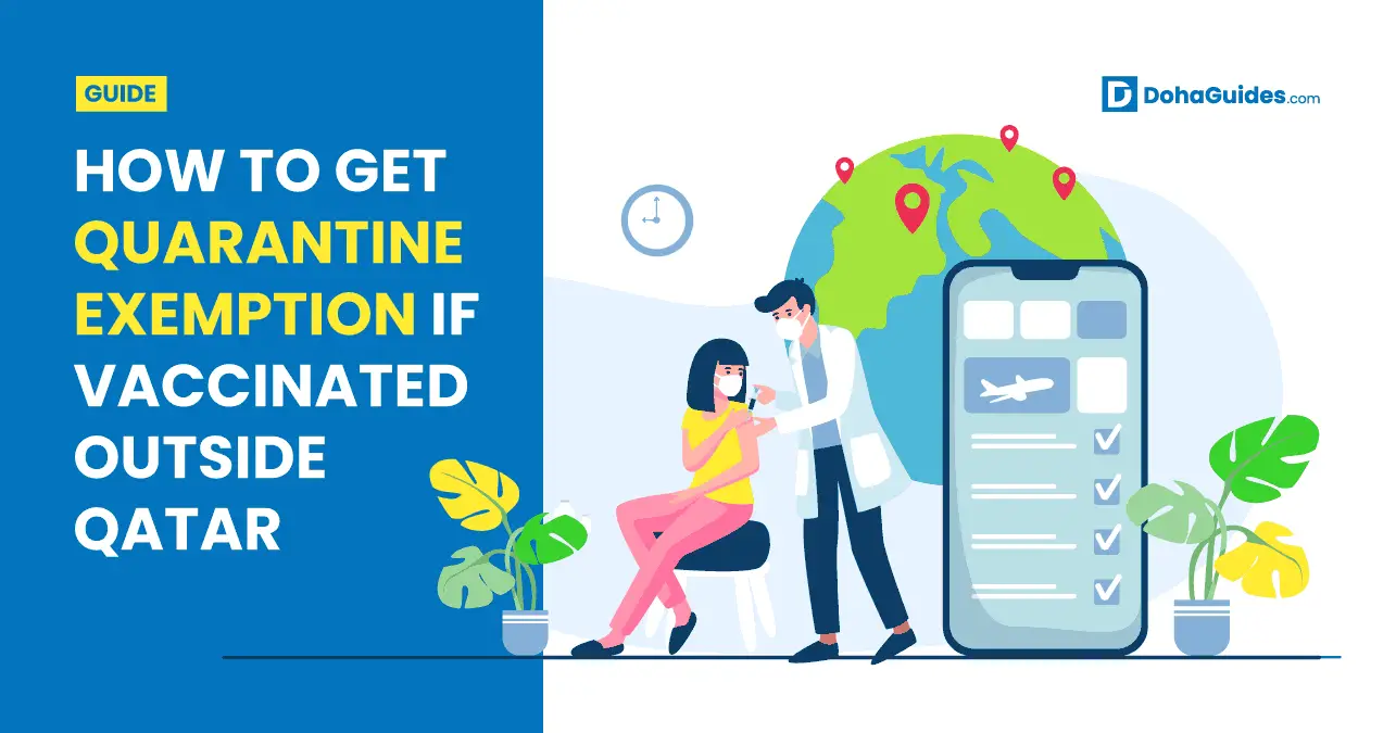 How To Get Quarantine Exemption If Vaccinated Outside Qatar