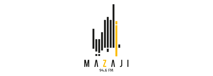 List of FM Radio Stations in Qatar (2023) Mazaji FM Logo