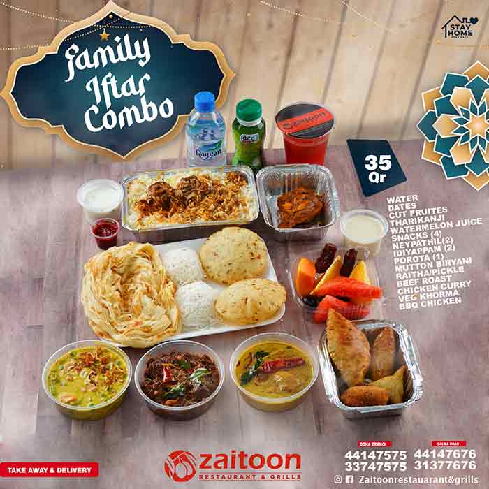 Zaitoon Restaurant Ramadan 2021 Iftar Deal