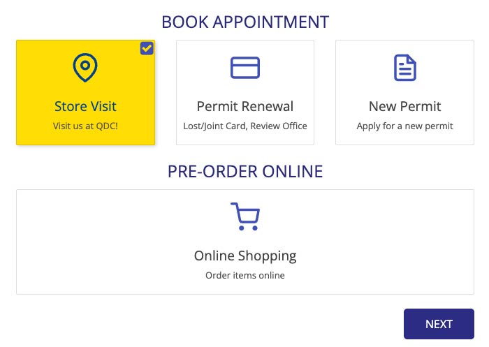 How To Book QDC Appointment Online (2023) QDC Qatar Online Appointment Screen