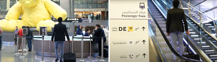 Doha Airport Finding Gates