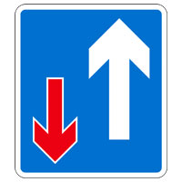 Qatar Traffic Signs And Their Meanings In English (2023) Qatar Give Way Sign 2