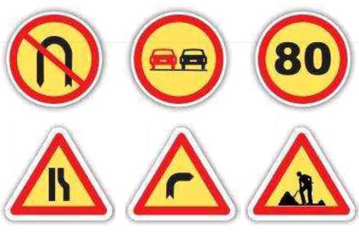 Qatar Roads-Temporary Works Signs 1