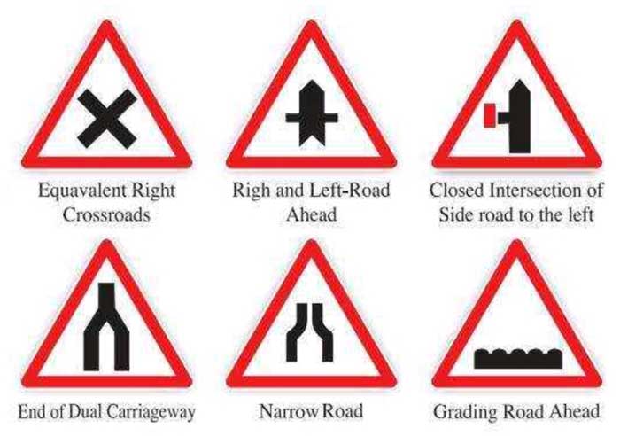 Qatar Traffic Warning Signs 4