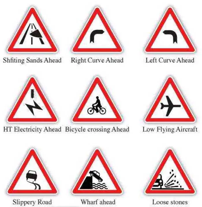 Qatar Traffic Warning Signs 5