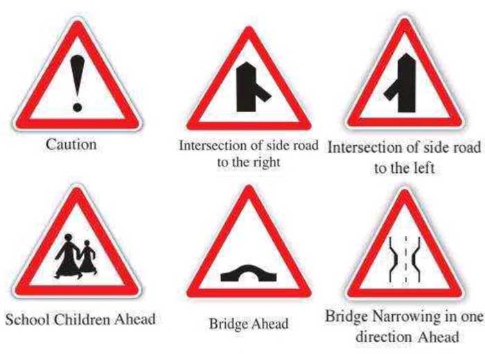 Qatar Traffic Warning Signs 9
