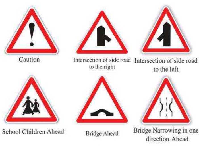 Qatar Traffic Signs And Their Meanings In English (2023) Qatar Traffic Warning Signs 9