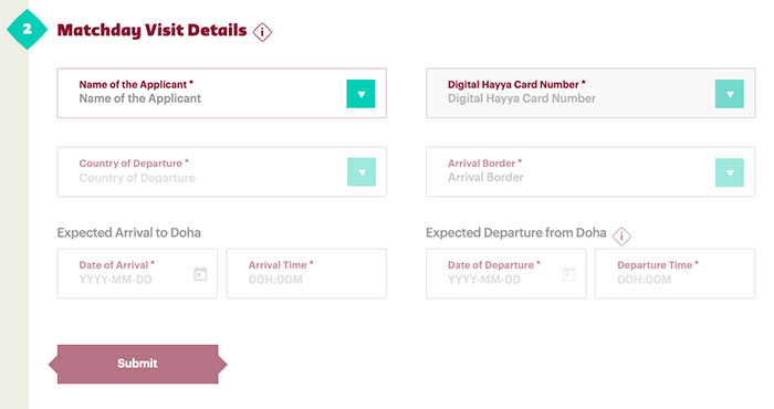 Qatar 2022 World Cup Match Day Visit: How To Get Hayya Card Hayya Card Match Day Visit Details