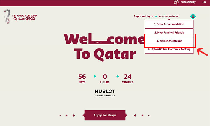 Qatar 2022 World Cup Match Day Visit: How To Get Hayya Card Apply Hayya Card Match Day Visit