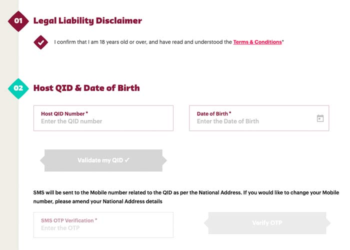 How To Host Family and Friends For Hayya Card Qatar Hayya Portal Host Details.