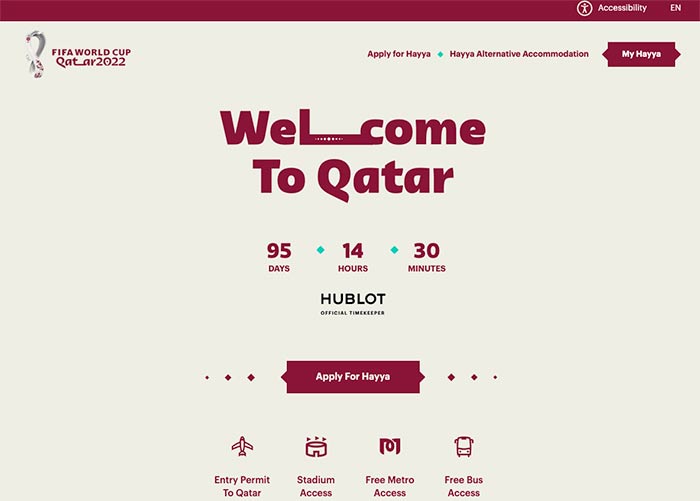 Hayya Qatar Official Website