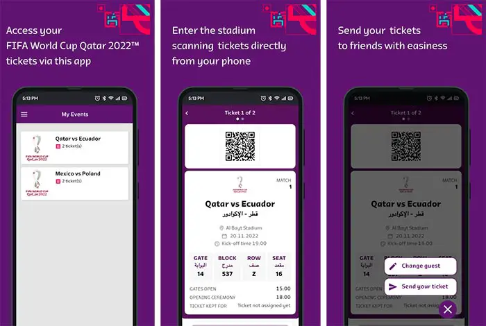 FIFA World Cup Ticketing App: How To Access Mobile Tickets FIFA Ticketing App