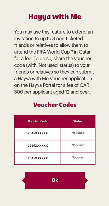 Hayya With Me (1+3) Voucher To Bring Guests (2023 Updates) Hayya With Me Voucher Codes