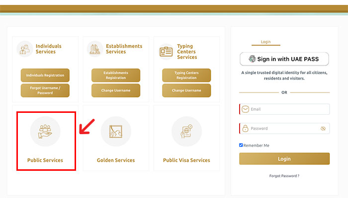 How To Get UAE Visa With Hayya Card (2022 Guide) ICP Website Public Services