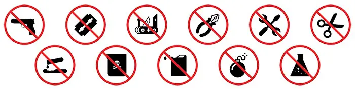 Qatar Customs Prohibited Items: Avoid These Things (2023) Prohibited Items on Flights