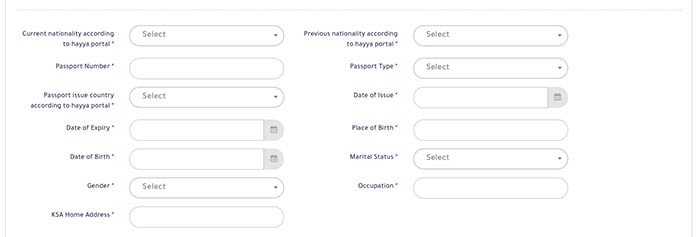 How To Get Free Saudi Arabia Visa With Hayya Card Saudi Visa With Hayya Application Form 2