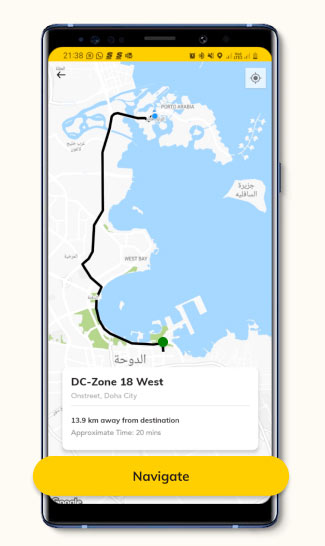 TASMU Smart Parking App: How To Find Parking In Doha (2023) TASMU Smart Parking App Navigate