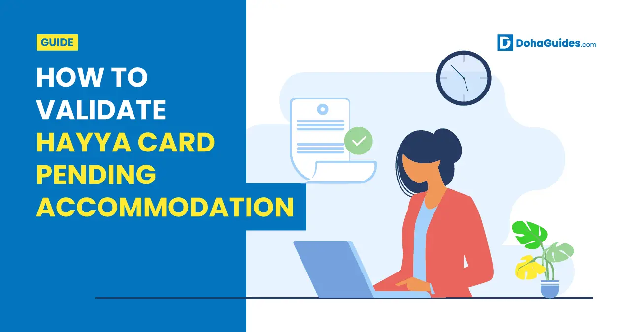 Validate Hayya Card Pending Accommodation