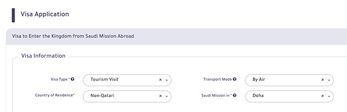 How To Apply Saudi Visa For Qatar Residents