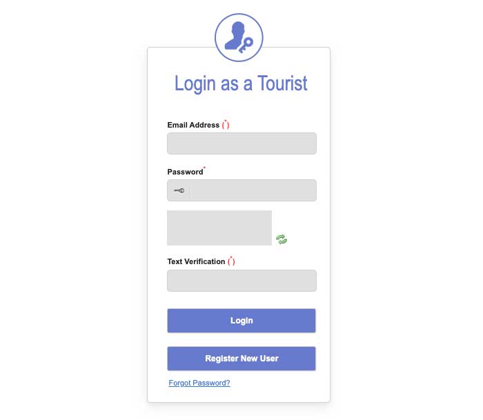 Oman E-Visa Platform Login