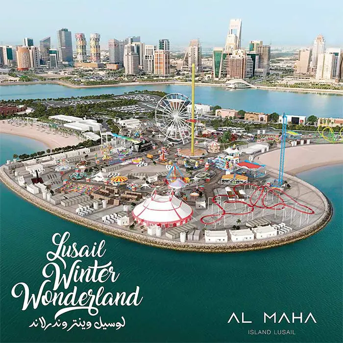 Lusail Winter Wonderland: Location, Timing & Tickets (2024) Lusail Winter Winterland