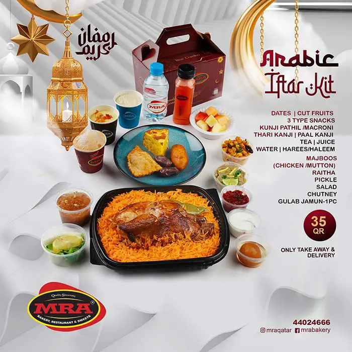 Best Iftar Deals in Doha: Iftar Box Kits Under QR 40 MRA Arabic Iftar Kit 2023