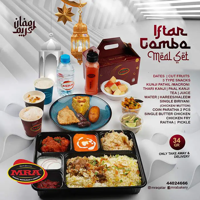 Best Iftar Deals in Doha: Iftar Box Kits Under QR 40 MRA Combo Iftar Kit 2023