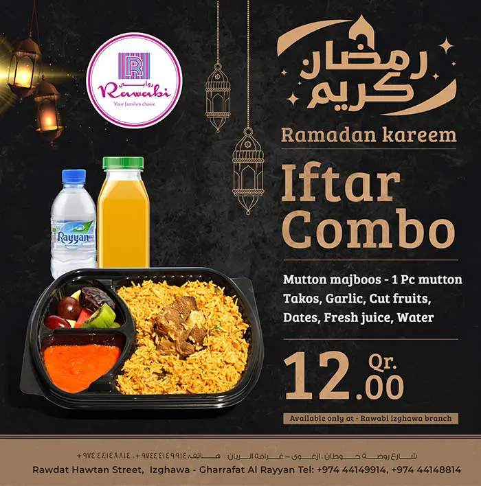 Best Iftar Deals in Doha: Iftar Box Kits Under QR 40 Rawabi Hypermarket Iftar Box 3