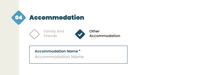 Accommodation Details  on Hayya portal