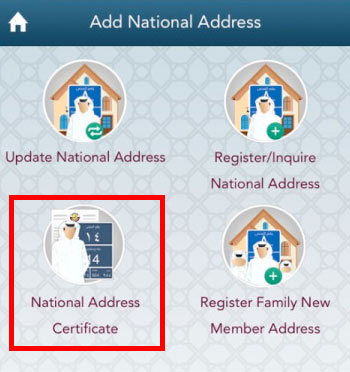 National Address Certificate Metrash