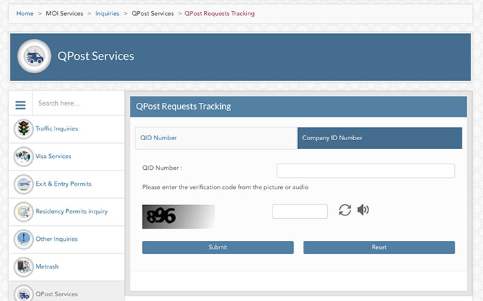 Qatar Family Visa (Residence): Requirements and Guide 2023 QPost Request Tracking On MOI Website