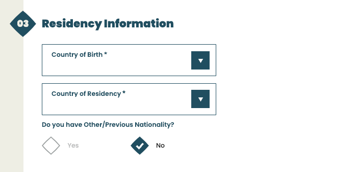 Residency Information on Hayya portal