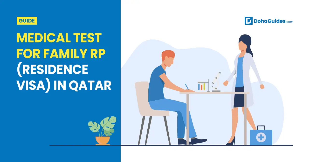 Medical Test For Family RP (Residence Visa) In Qatar