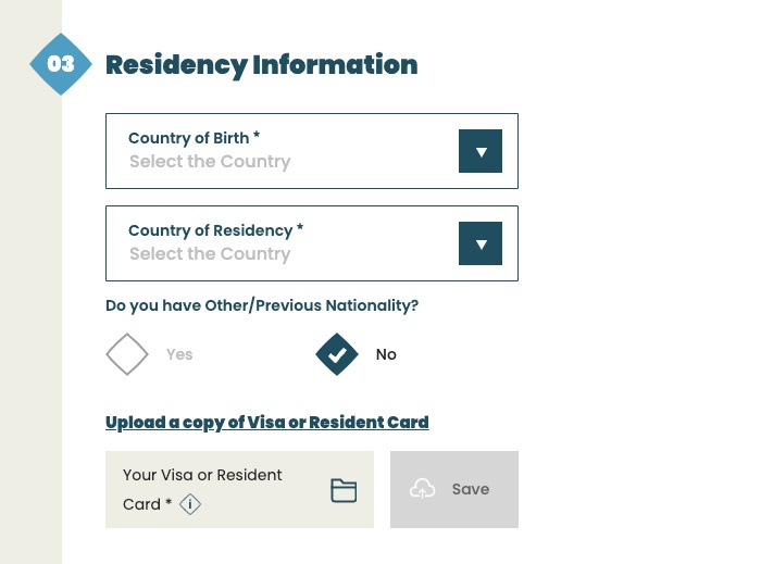 Residency Information Qatar ETA Application