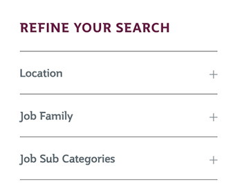 Refine your job search