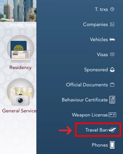 3 Easy Ways To Check Travel Ban In Qatar (2023) Check Travel Ban in Qatar Metrash Step 3