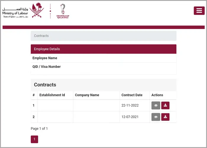 How to Check Labour Contract Online in Qatar (2023) Labour Contract on Ministry of Labour Website