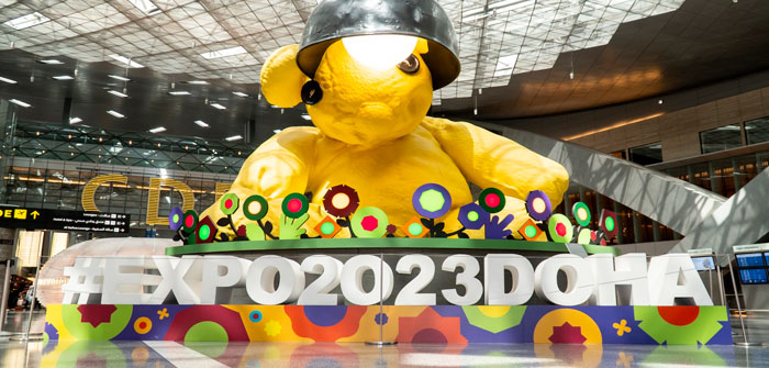 Expo 2023 Branding at Doha Hamad International Airport