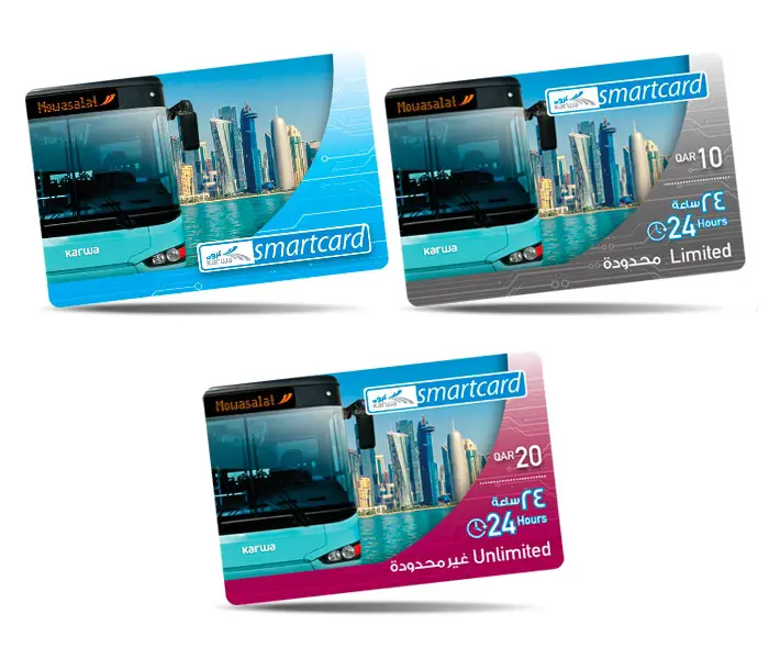 Karwa Bus Card Types
